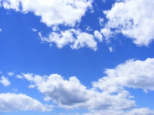 A video of an image of the sky and clouds being too
          big